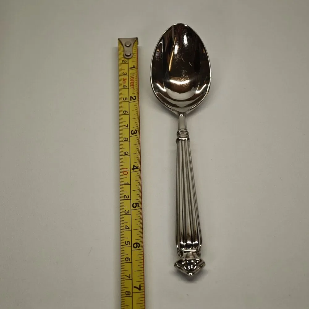 Reed & Barton Musee Place Oval Soup Spoon 18/10 Stainless Korea Replacement 7.25